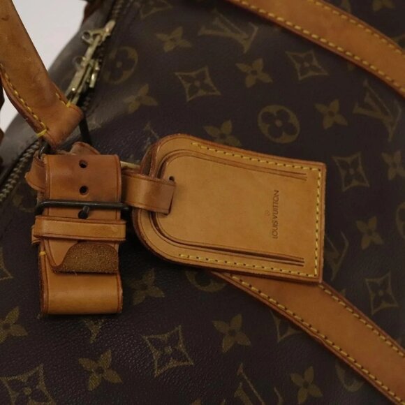 LOUIS VUITTON Monogram Keepall 50 Boston Bag LV Auth - Picture 14 of 16